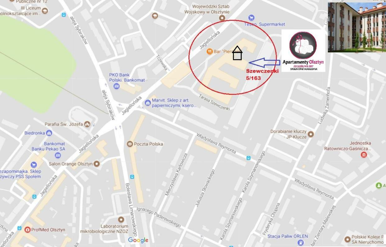Apartamenty Szczesliwe Sny أولشتين المظهر الخارجي الصورة